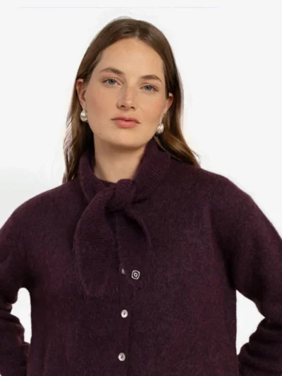Studio Anneloes Studio Anneloes Sjaal - 4800 aubergine