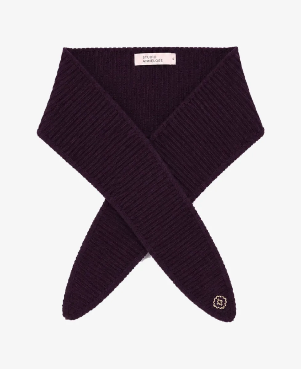 Studio Anneloes Sjaal - 4800 aubergine 1 Studio Anneloes Studio Anneloes Sjaal - 4800 aubergine