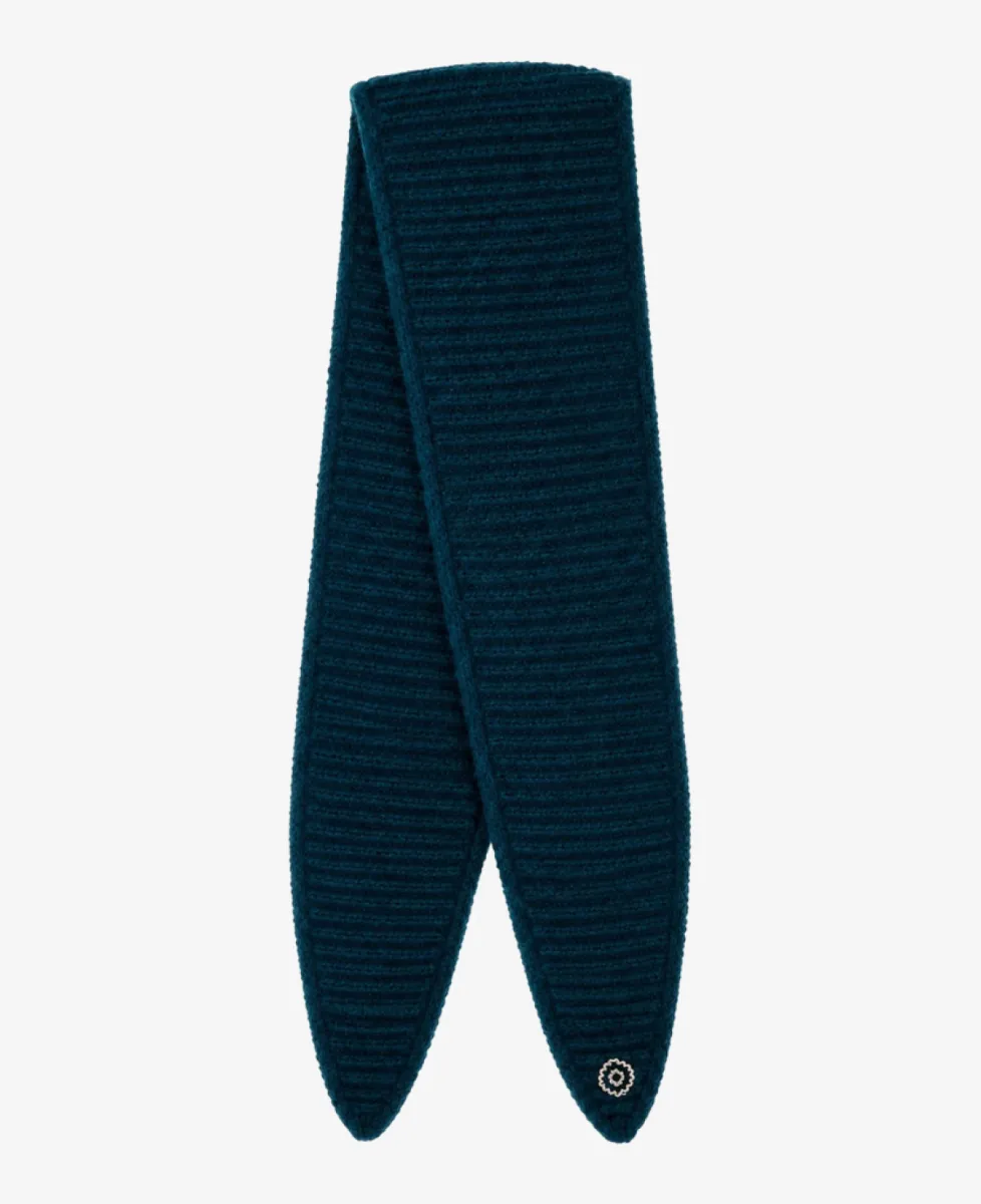 Studio Anneloes Shawl - 8300 dark teal 3 Studio Anneloes Studio Anneloes Shawl - 8300 dark teal