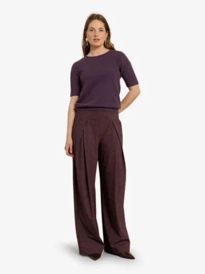 Studio Anneloes Studio Anneloes Trui - 4800 aubergine