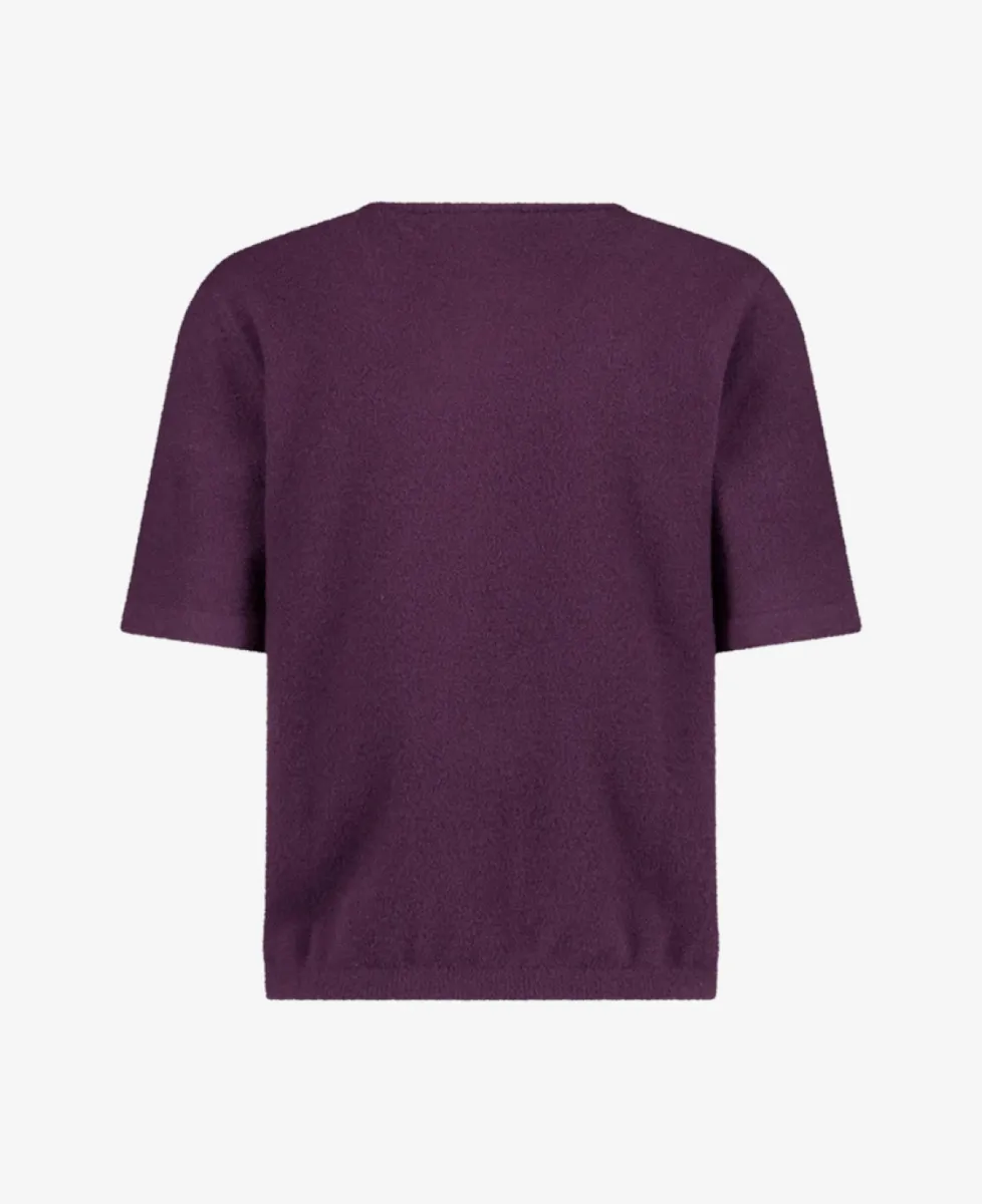 Studio Anneloes Trui - 4800 aubergine 5 Studio Anneloes Studio Anneloes Trui - 4800 aubergine