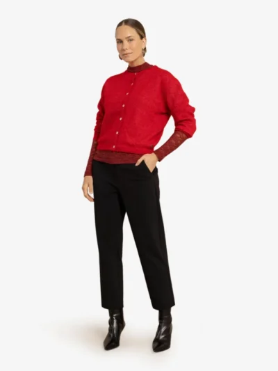 Studio Anneloes Studio Anneloes Gebreid vestje - 4100 rich red