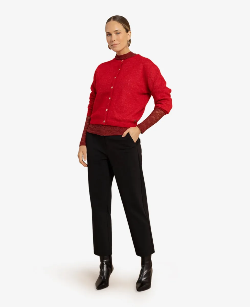 Studio Anneloes Gebreid vestje - 4100 rich red 2 Studio Anneloes Studio Anneloes Gebreid vestje - 4100 rich red