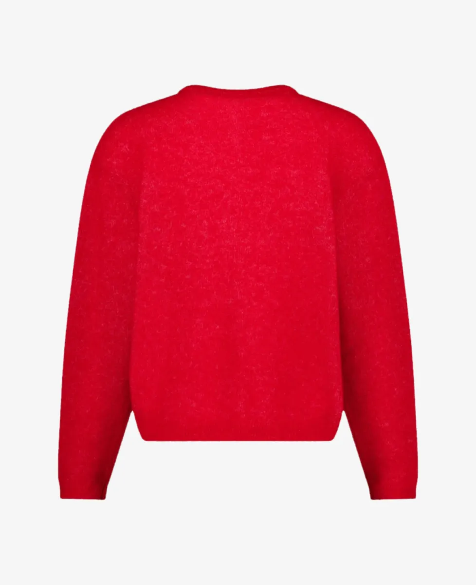 Studio Anneloes Gebreid vestje - 4100 rich red 4 Studio Anneloes Studio Anneloes Gebreid vestje - 4100 rich red