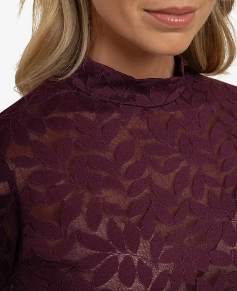 Studio Anneloes Lace top - 3800 blackberry 4 Studio Anneloes Studio Anneloes Lace top - 3800 blackberry
