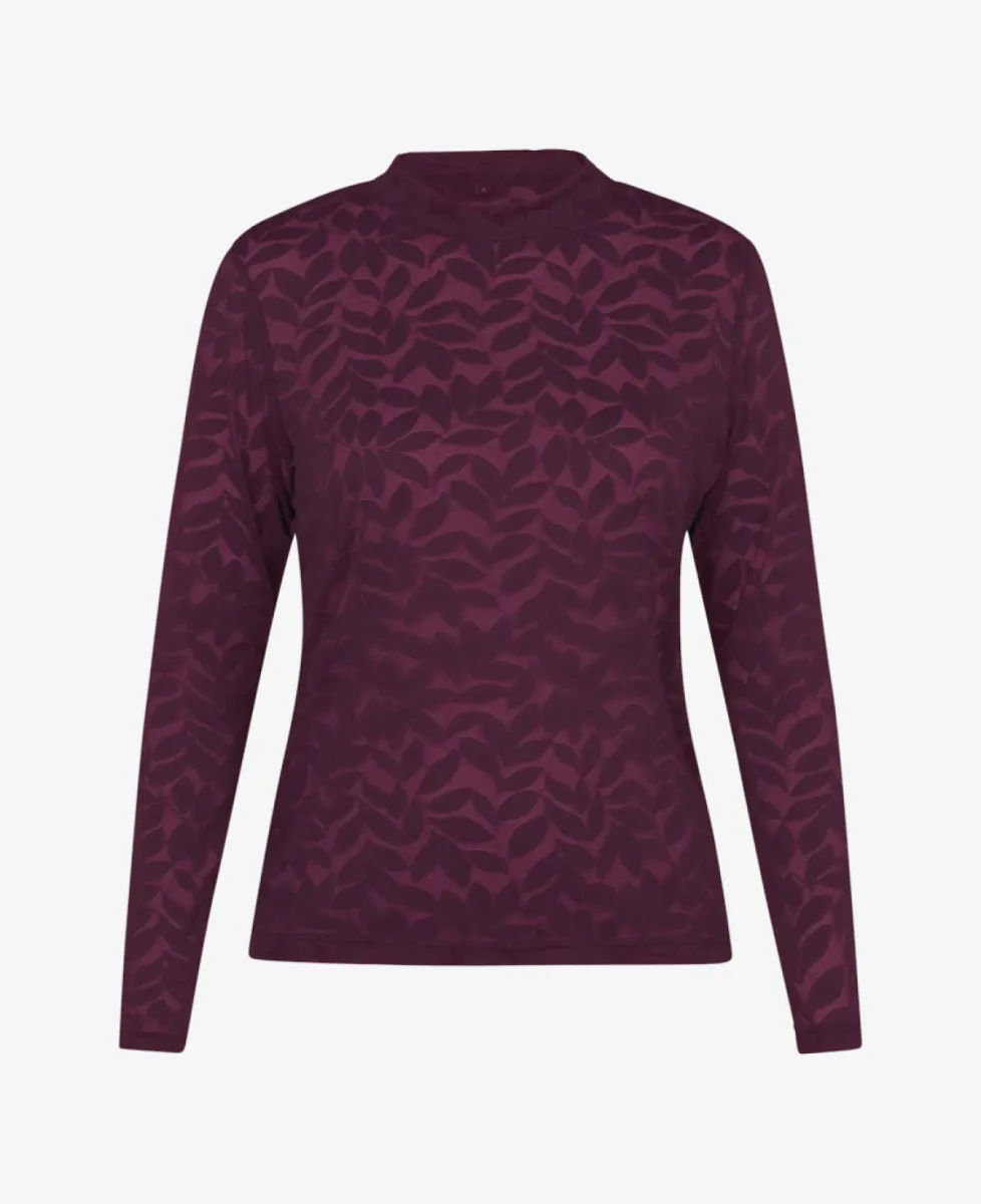 Studio Anneloes Lace top - 3800 blackberry 1 Studio Anneloes Studio Anneloes Lace top - 3800 blackberry