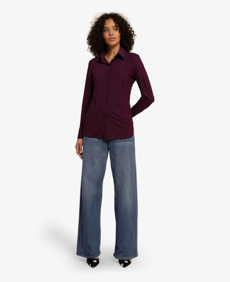 Studio Anneloes Blouse - 3800 blackberry 2 Studio Anneloes Studio Anneloes Blouse - 3800 blackberry