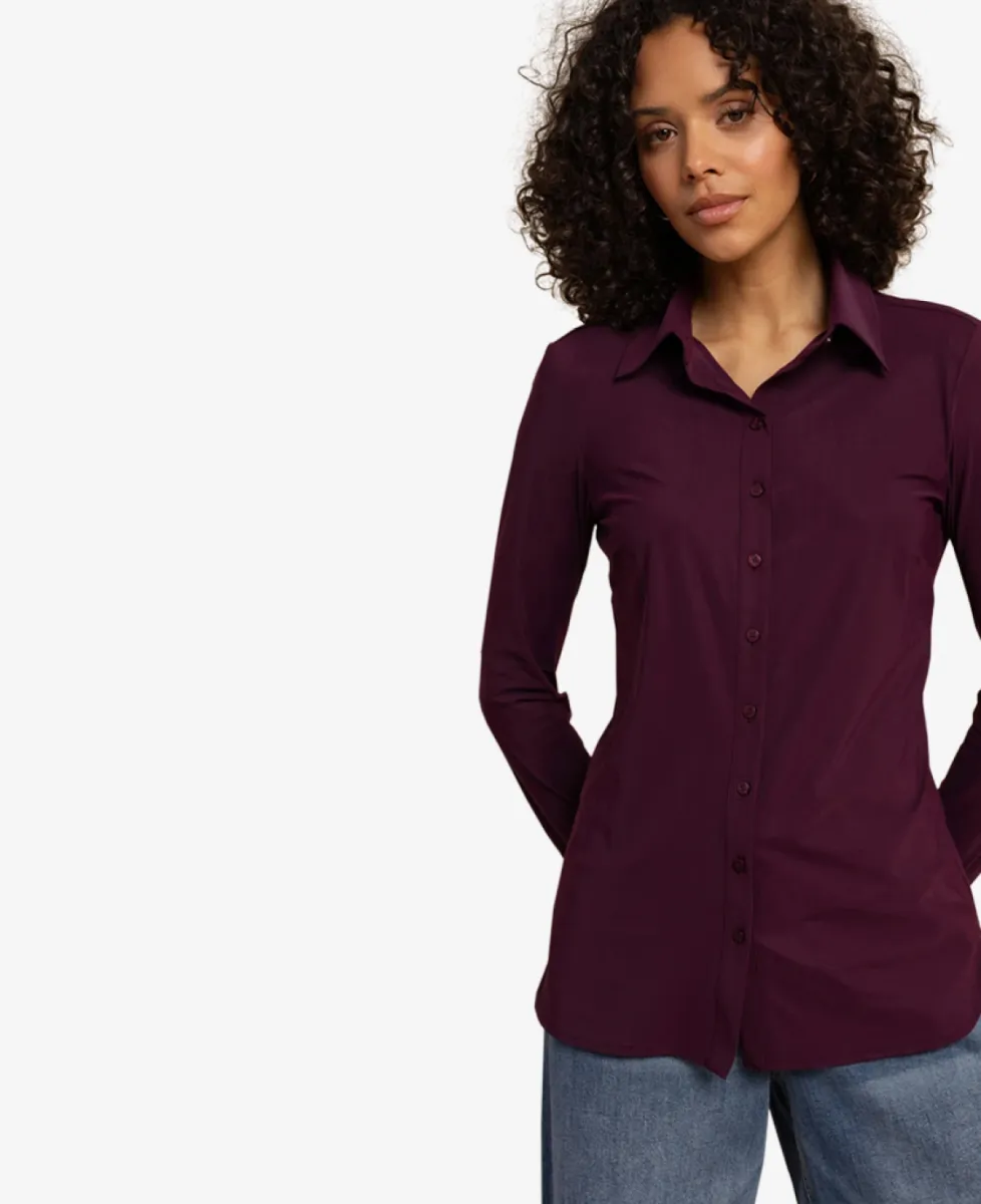 Studio Anneloes Blouse - 3800 blackberry 3 Studio Anneloes Studio Anneloes Blouse - 3800 blackberry