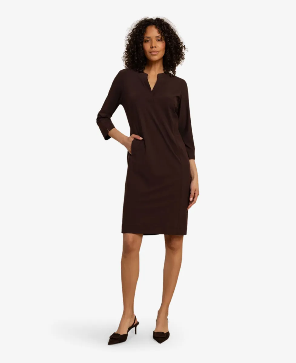 Studio Anneloes Jurk - 8700 espresso 2 Studio Anneloes Studio Anneloes Jurk - 8700 espresso