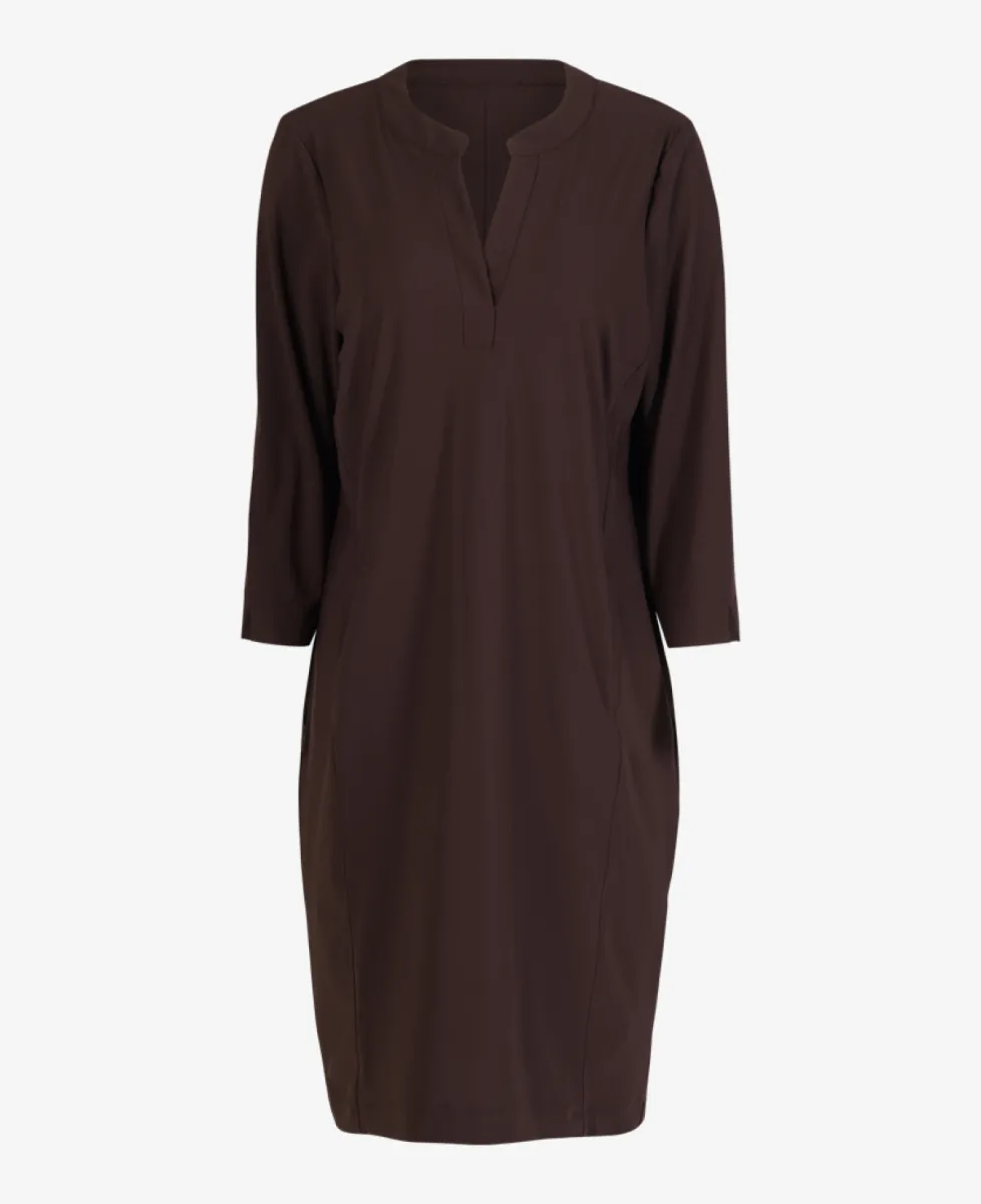 Studio Anneloes Jurk - 8700 espresso 1 Studio Anneloes Studio Anneloes Jurk - 8700 espresso