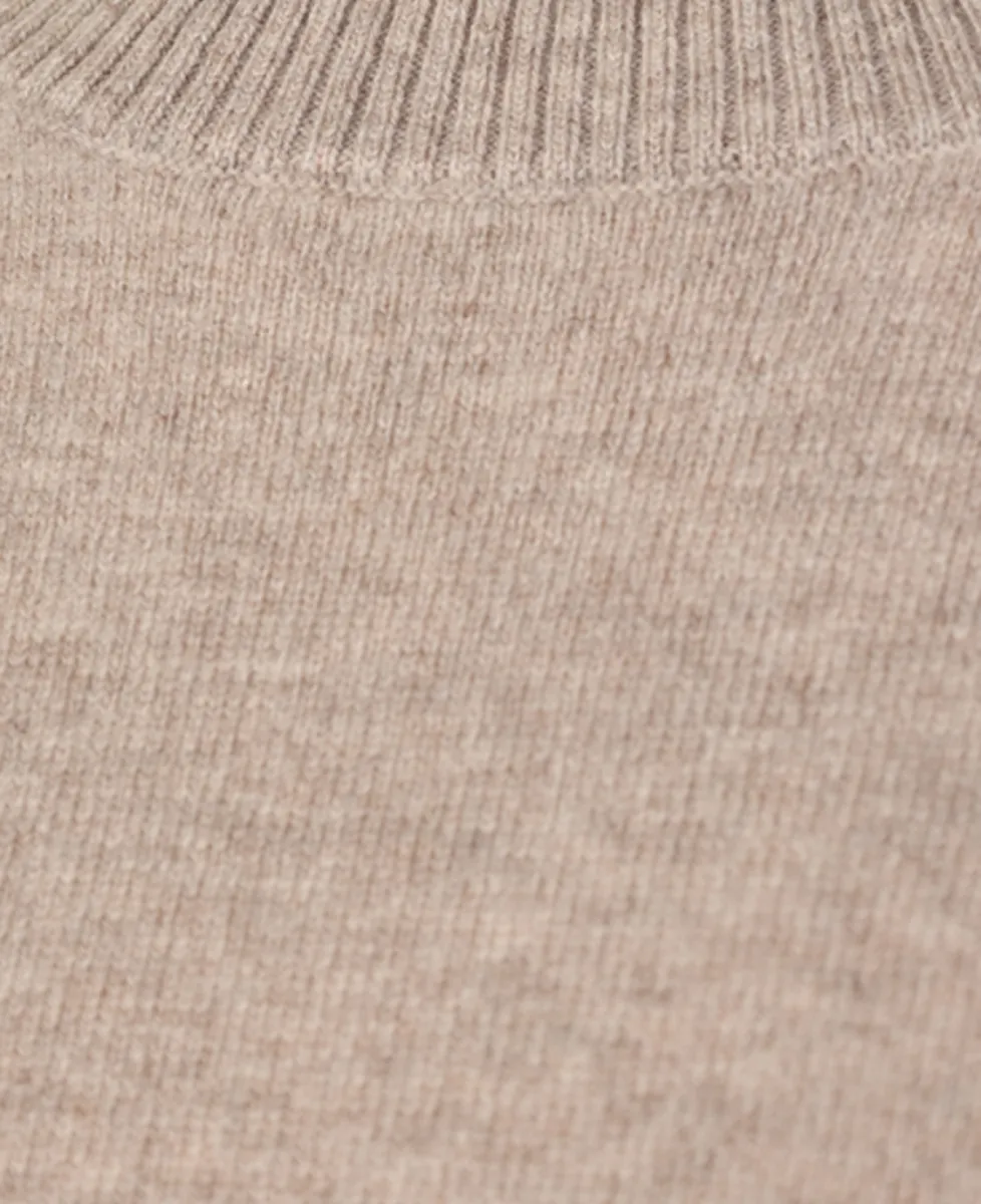 Studio AR Trui km - Beige Melange 2 Studio AR Studio AR Trui km - Beige Melange
