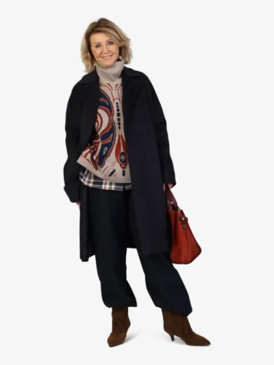 Studio Max Mara Studio Max Mara Jas - Donkerblauw