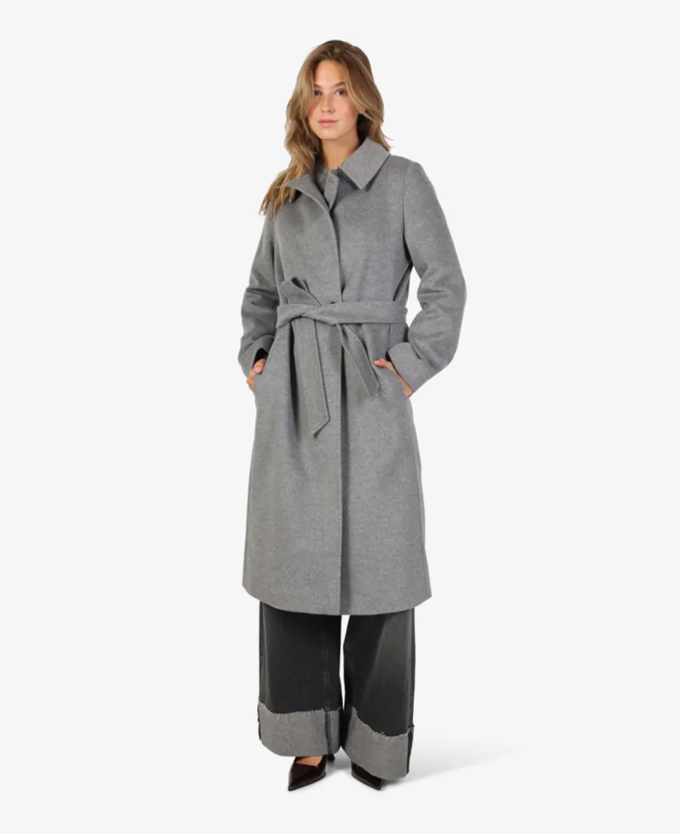 Studio Max Mara Mantel - Grijs 2 Studio Max Mara Studio Max Mara Mantel - Grijs