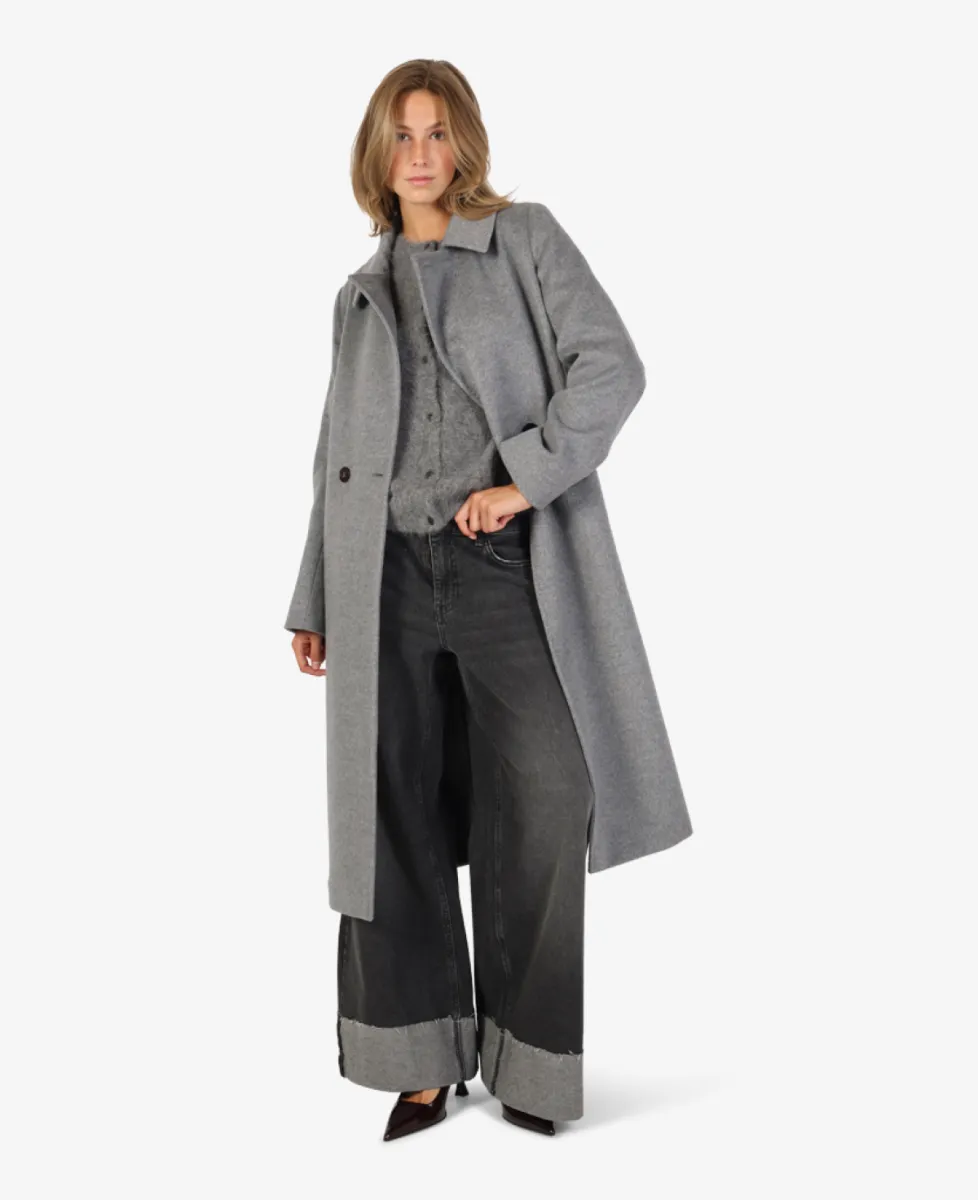 Studio Max Mara Mantel - Grijs 3 Studio Max Mara Studio Max Mara Mantel - Grijs