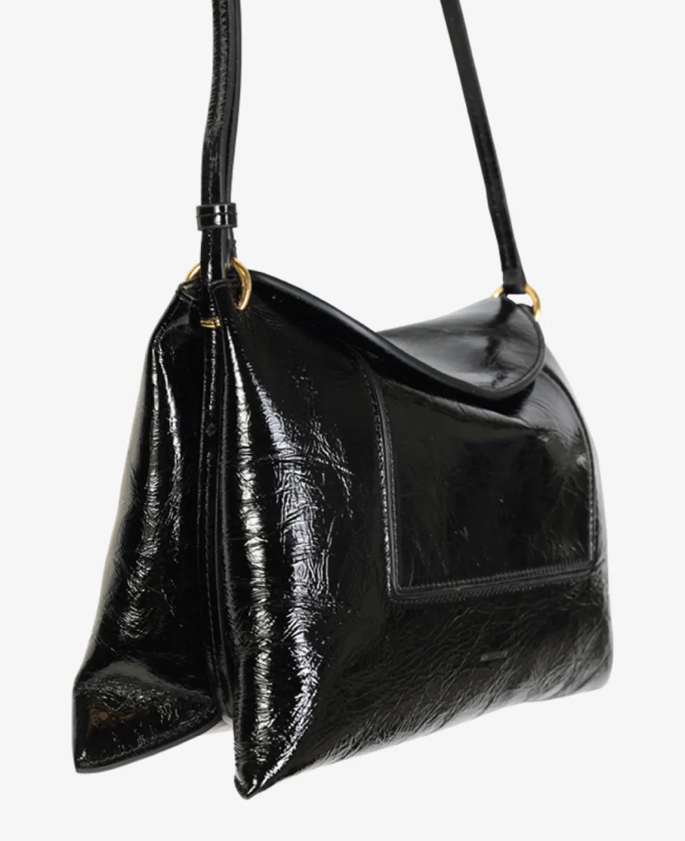 Wandler Penelope Slouch Tas - Black Glaze 3 Wandler Wandler Penelope Slouch Tas - Black Glaze