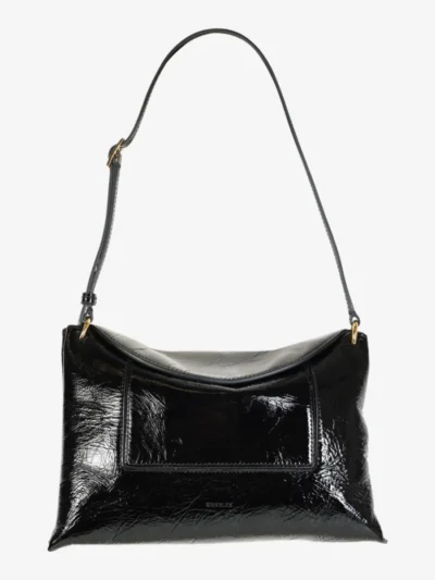 Wandler Wandler Penelope Slouch Tas - Black Glaze