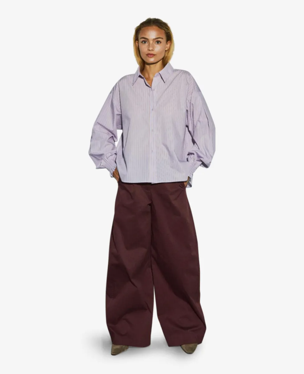 With Black Blousex - Lavender Stripe 3 With Black With Black Blousex - Lavender Stripe