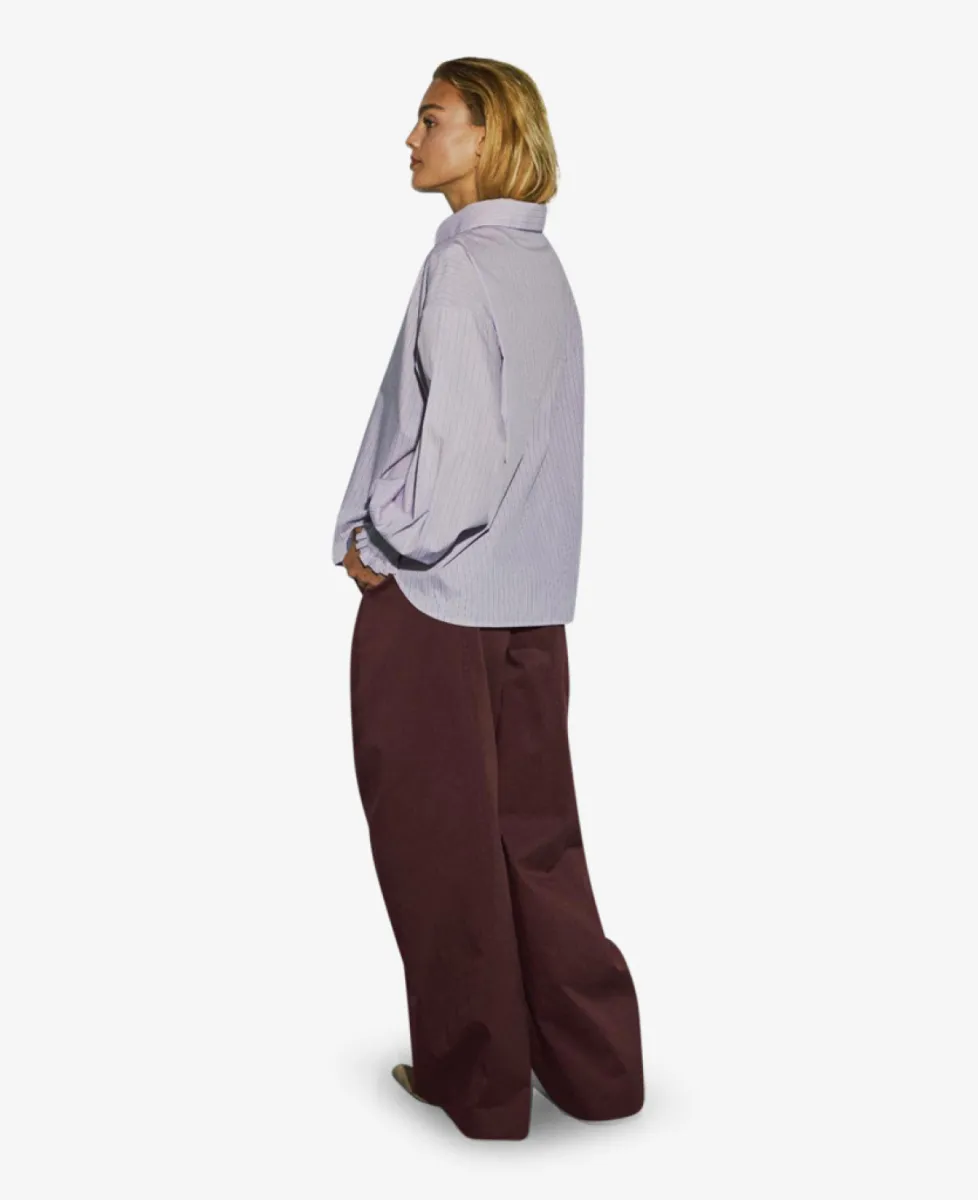 With Black Blousex - Lavender Stripe 5 With Black With Black Blousex - Lavender Stripe