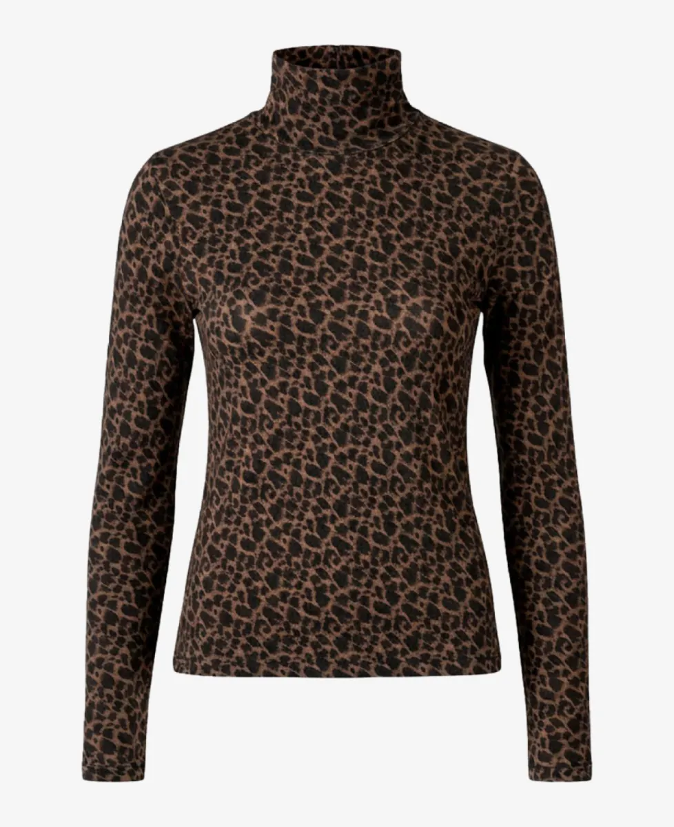 With Black Top lm - Leo Print 1 With Black With Black Top lm - Leo Print
