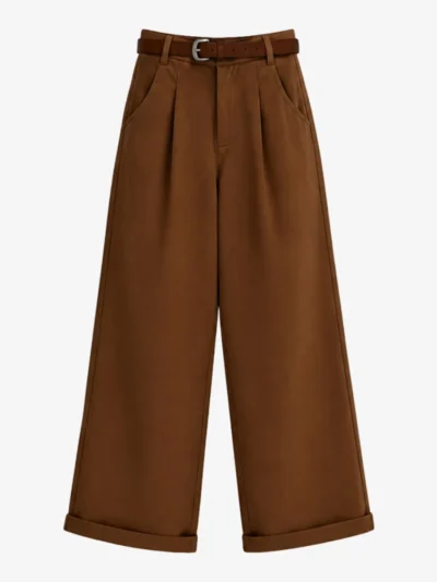 With Black With Black Jeans - Dark Camel