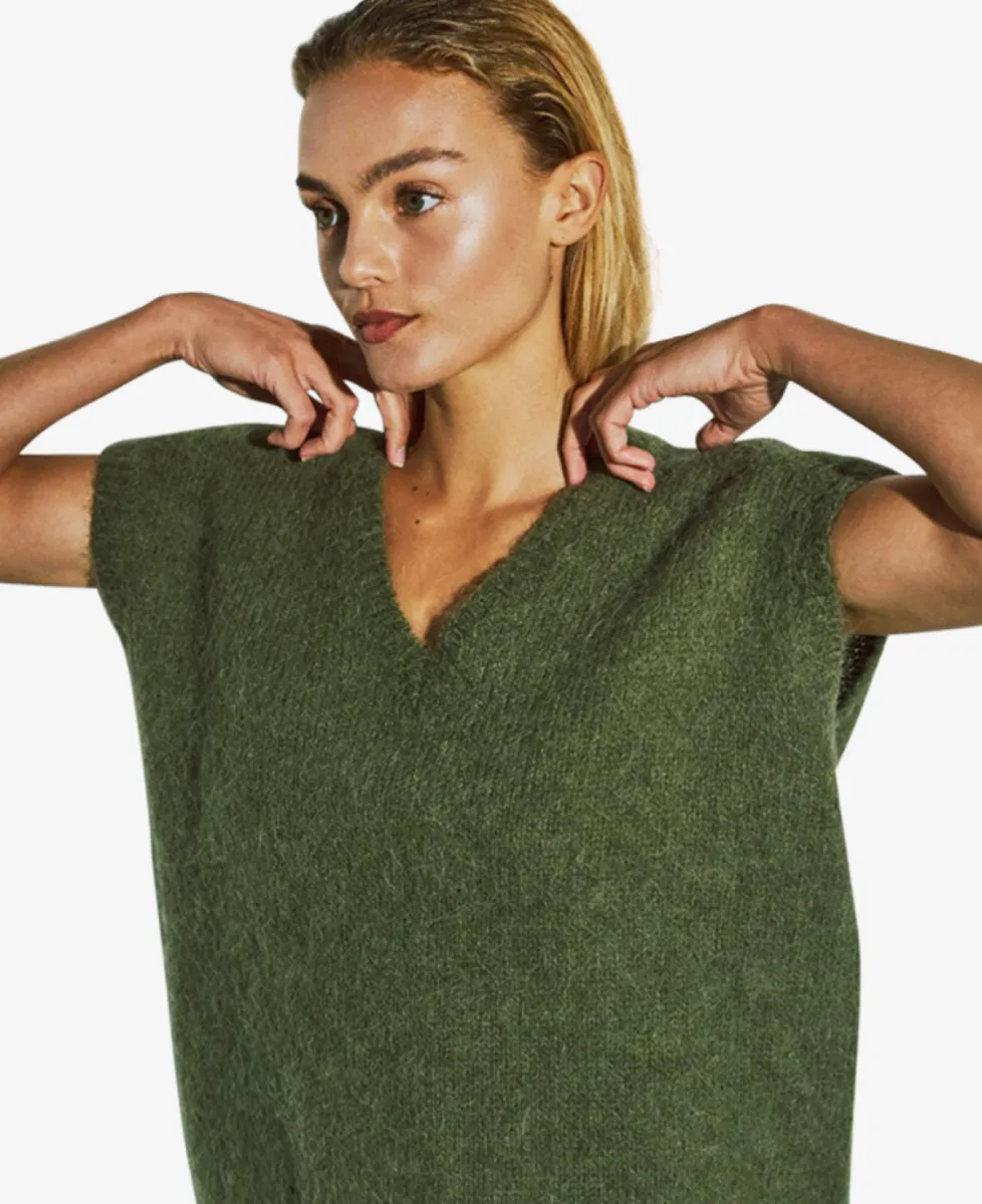 With Black Spencer - Avocado Green 3 With Black With Black Spencer - Avocado Green