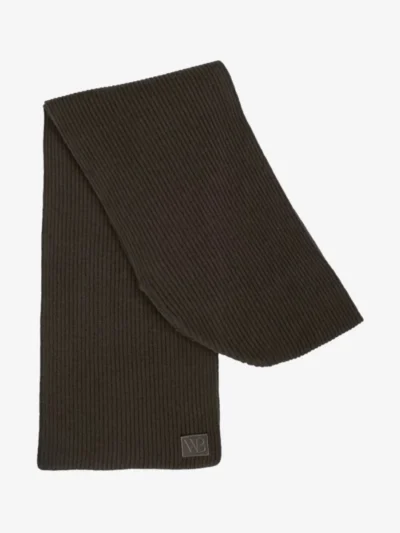 With Black With Black Sjaalo - Dark Brown