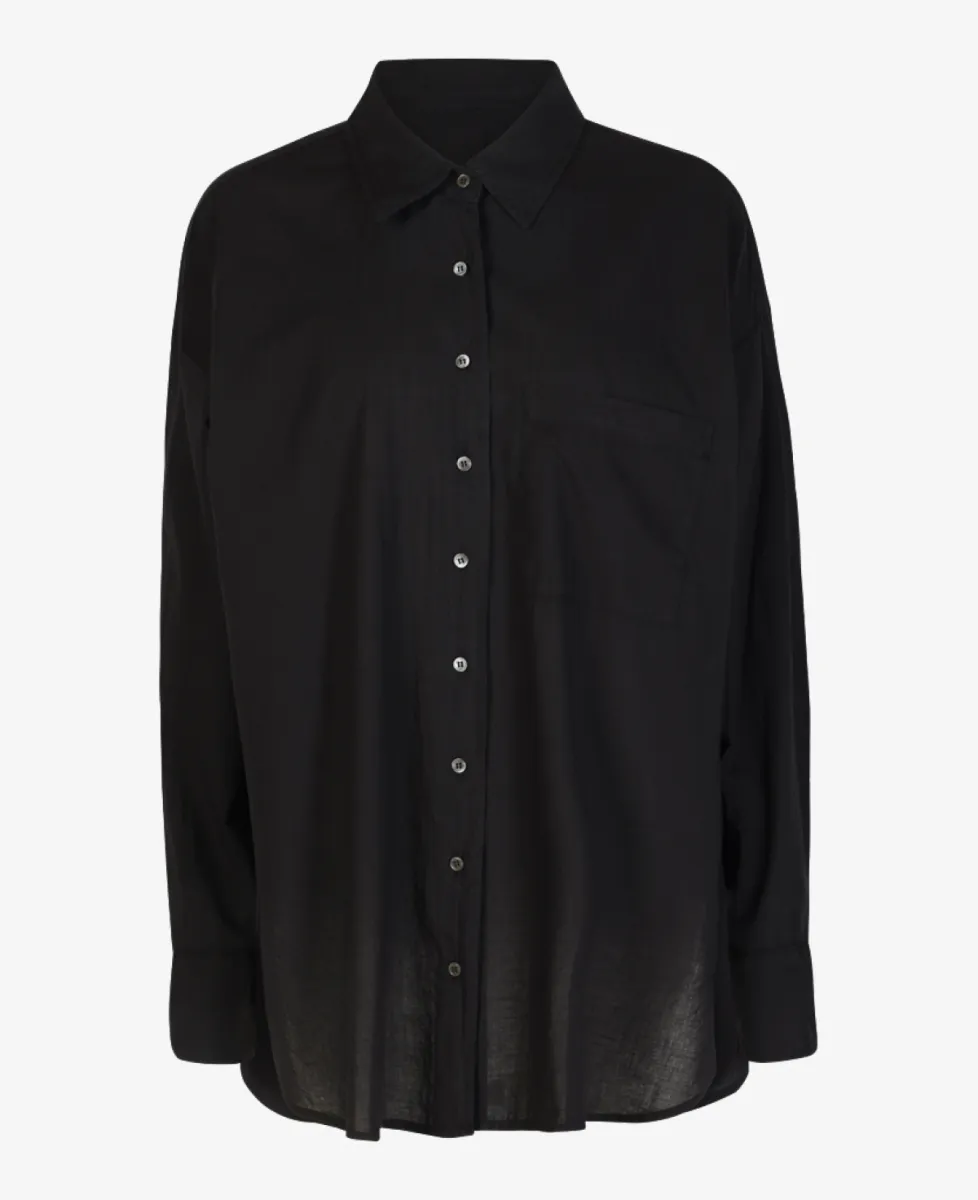 Xirena Blouse - Black 1 Xirena Xirena Blouse - Black