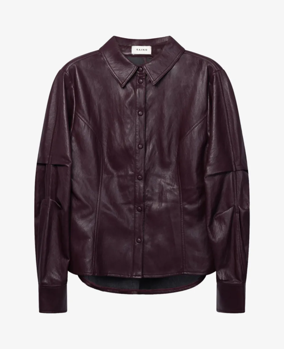 Aaiko Blouse - 191619 BORDEAUX 1 Aaiko Aaiko Blouse - 191619 BORDEAUX