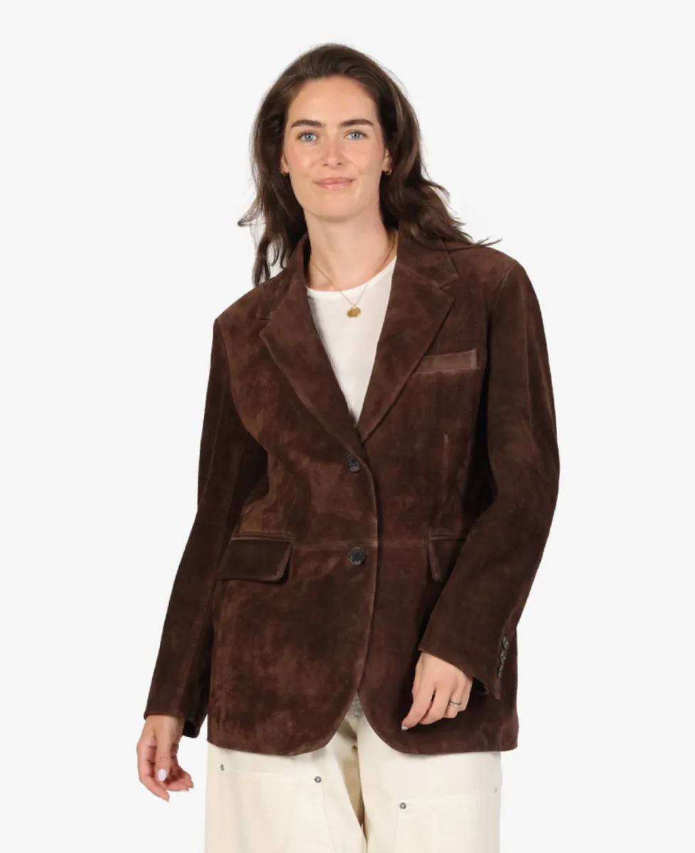 Arma Blazer - Charcoal Brown 4 Arma Arma Blazer - Charcoal Brown