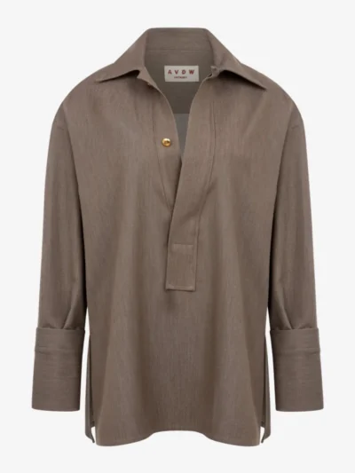 AVDW AVDW Polo lm - Beige
