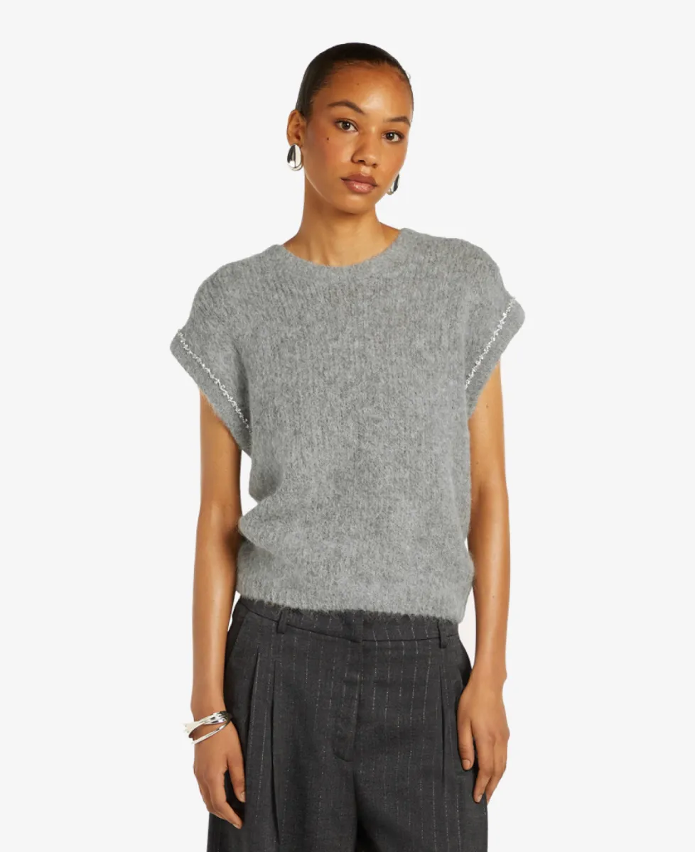 Beaumont Trui - 1610 grey melange 3 Beaumont Beaumont Trui - 1610 grey melange