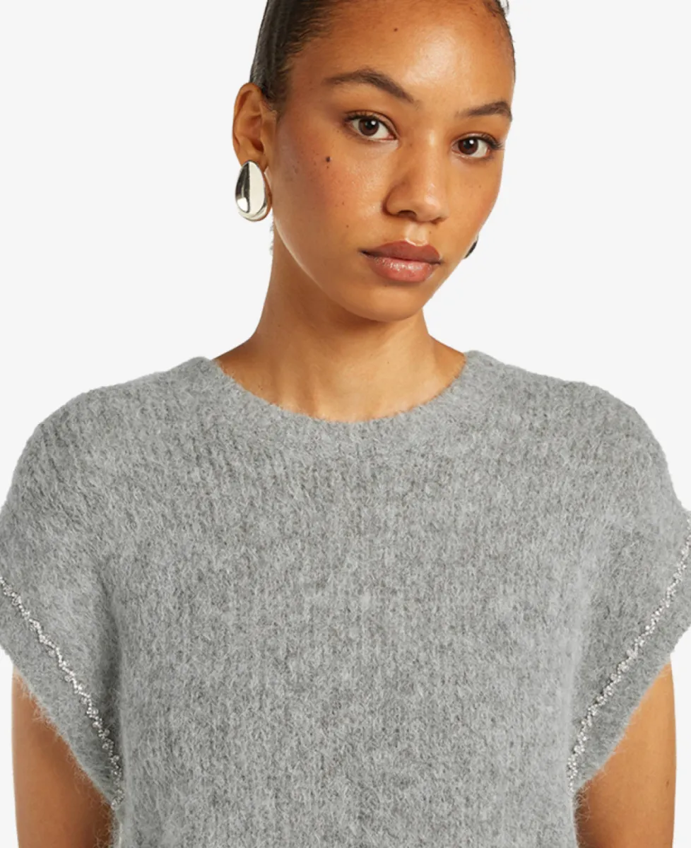 Beaumont Trui - 1610 grey melange 5 Beaumont Beaumont Trui - 1610 grey melange