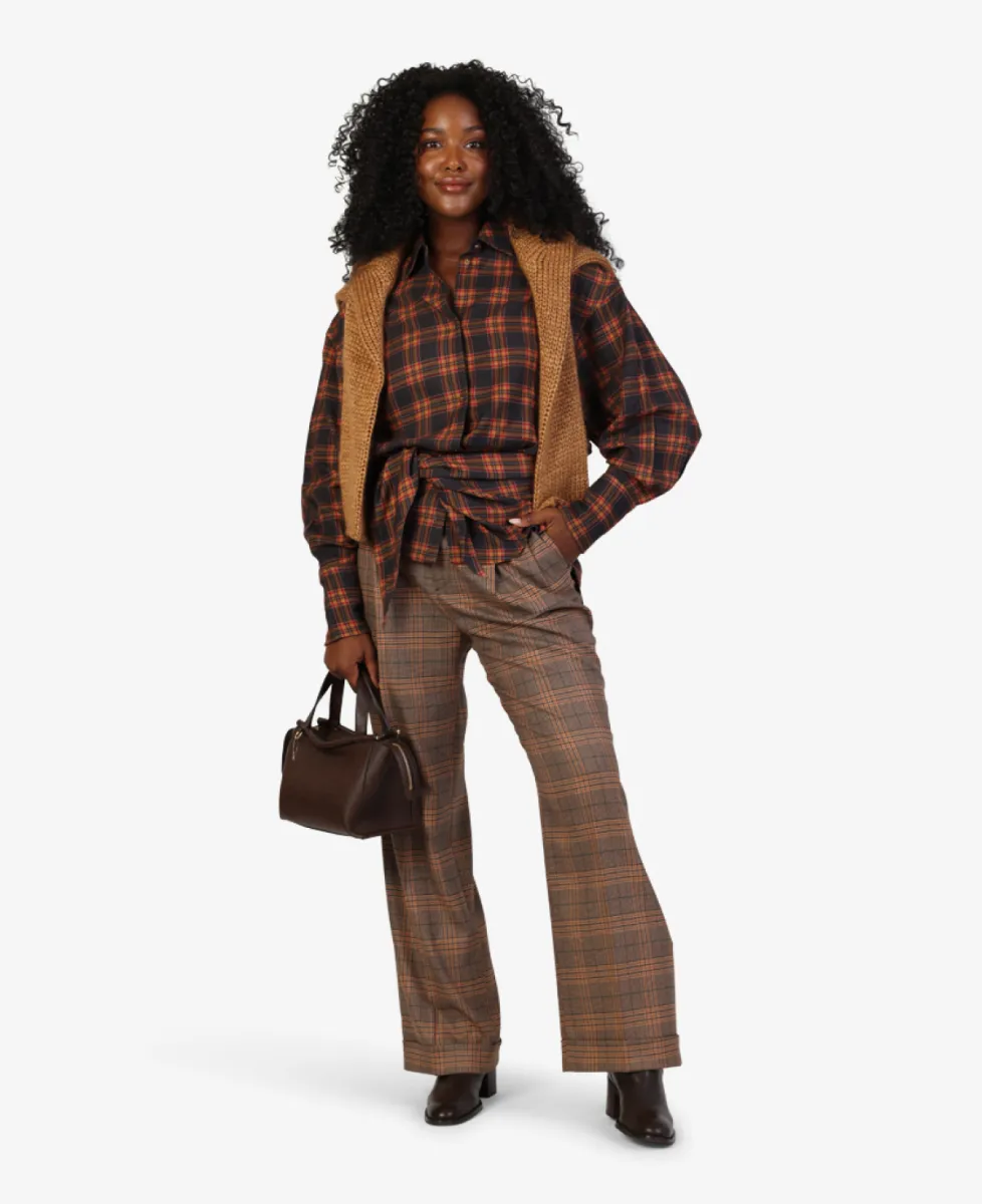 Berwich Broek - brown 2 Berwich Berwich Broek - brown