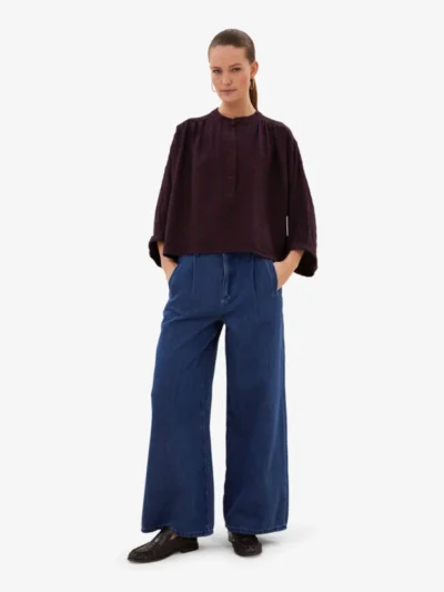 By-Bar By-Bar JESS blouse - Wine check