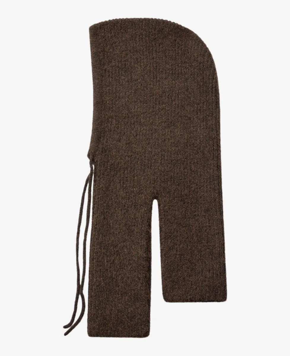 co'couture Balaclava - Dark Brown 2 co'couture co'couture Balaclava - Dark Brown