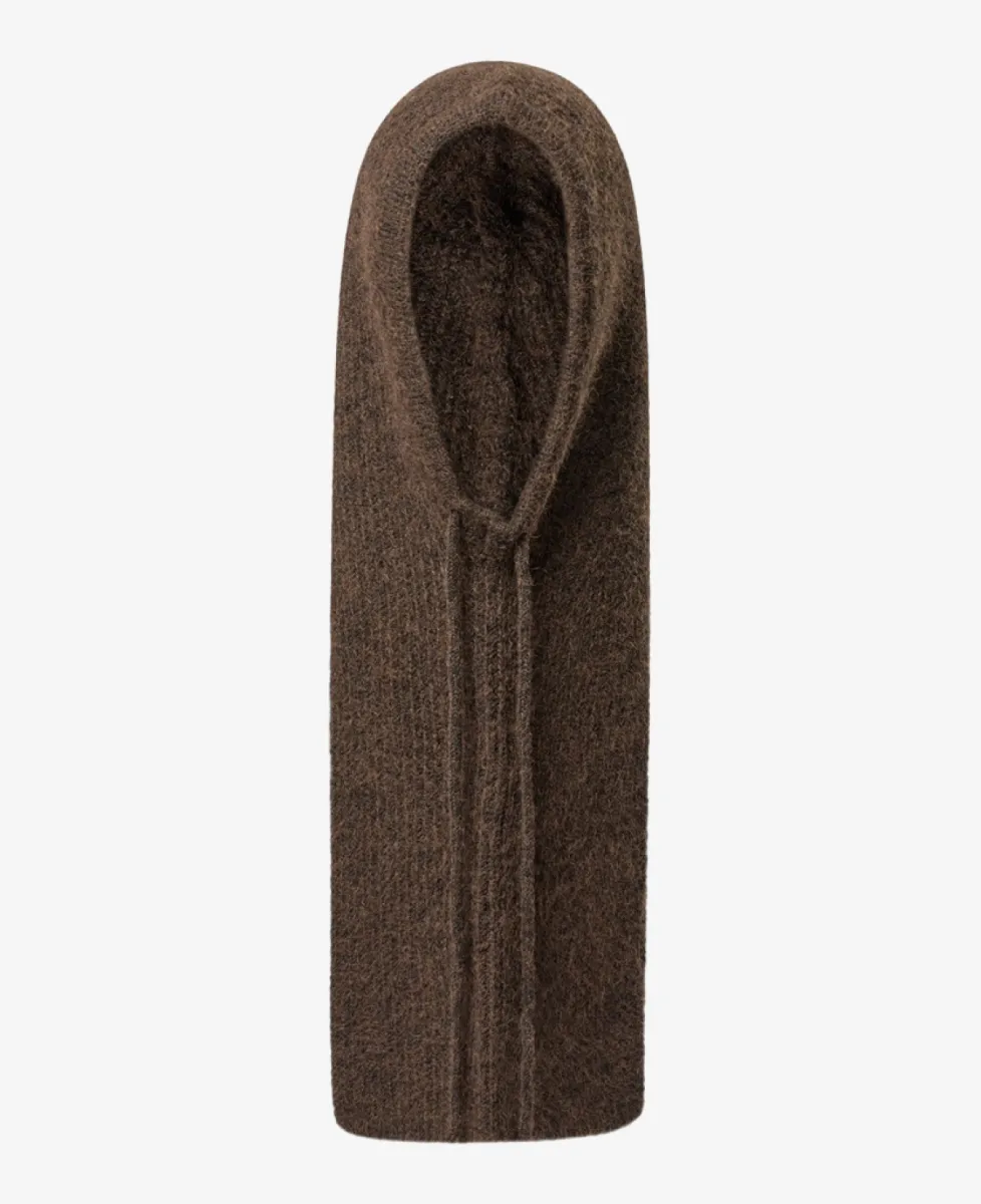 co'couture Balaclava - Dark Brown 1 co'couture co'couture Balaclava - Dark Brown
