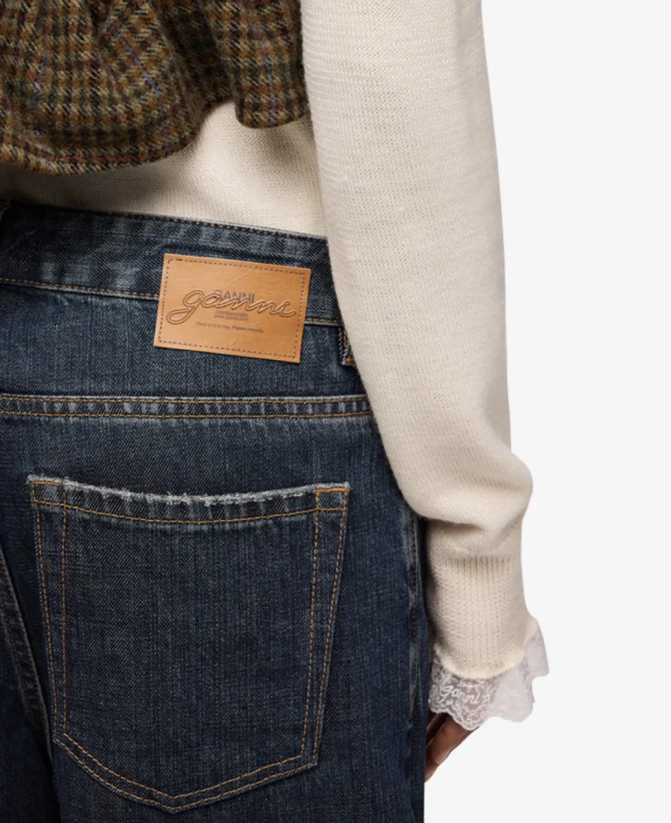Ganni Jeans - Dark Blue Vintage 559 4 Ganni Ganni Jeans - Dark Blue Vintage 559