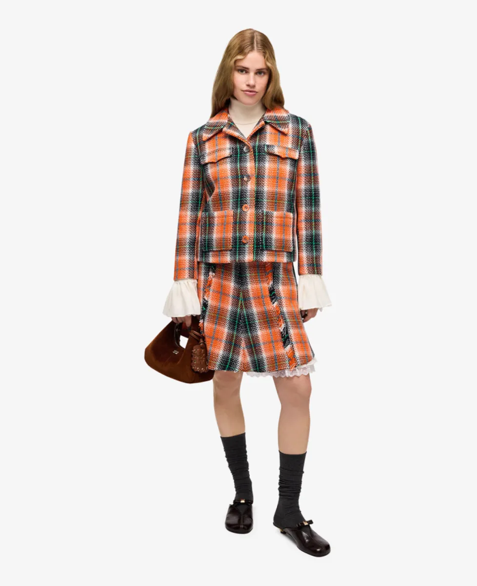 Ganni Tas - Tortoise Shell 900 2 Ganni Ganni Tas - Tortoise Shell 900