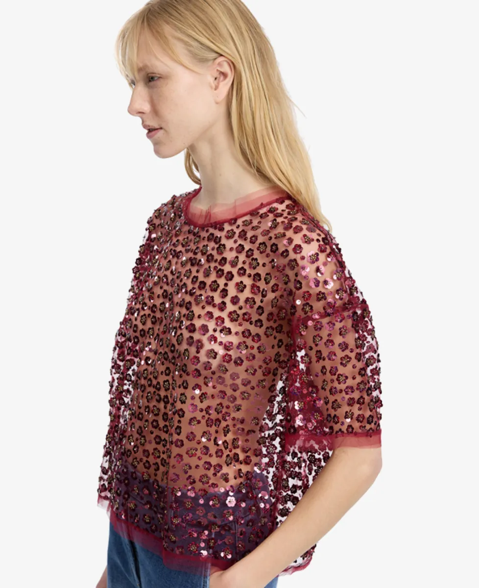 Munthe Blouse - 57 Bordeaux 4 Munthe Munthe Blouse - 57 Bordeaux