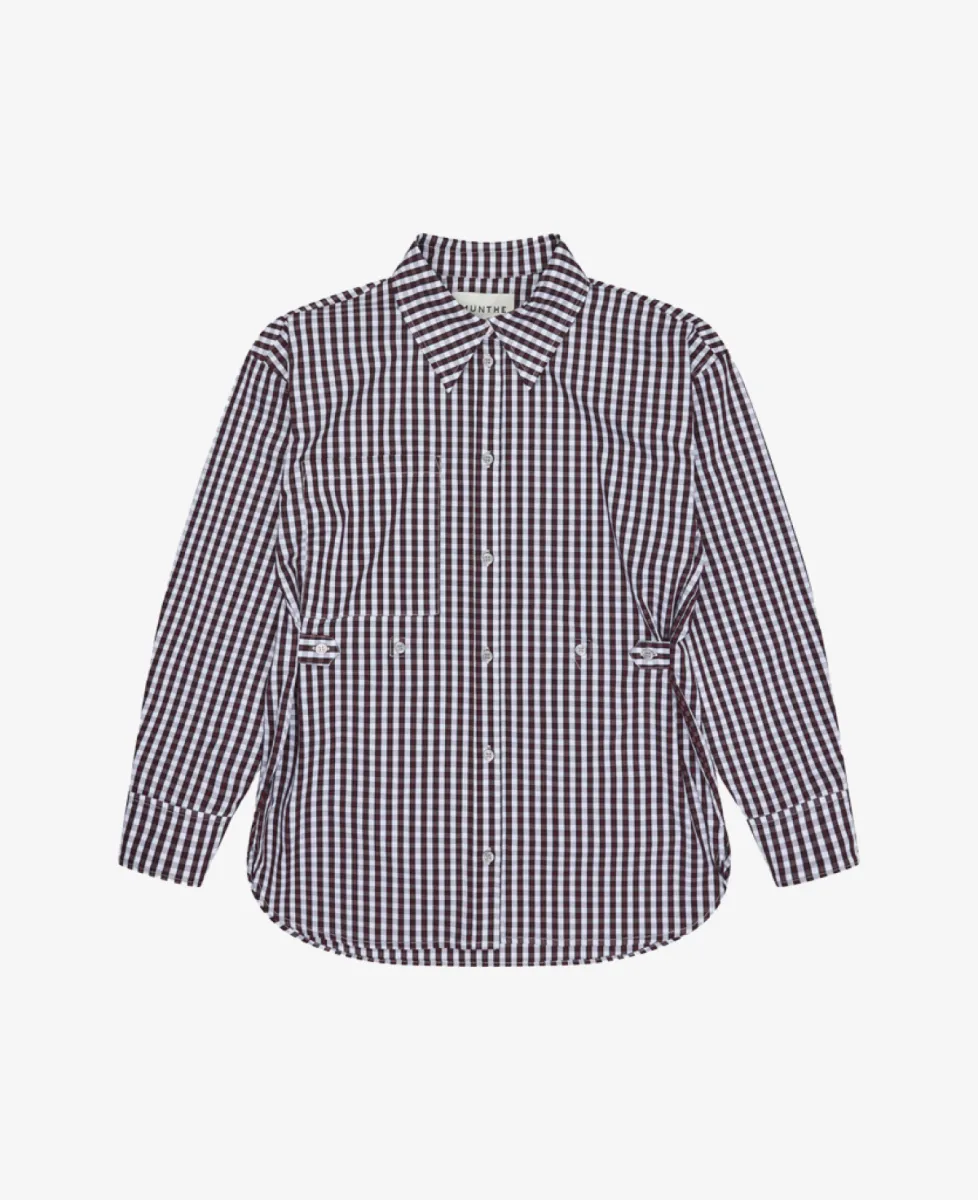 Munthe Blouse - 72 Plum 1 Munthe Munthe Blouse - 72 Plum