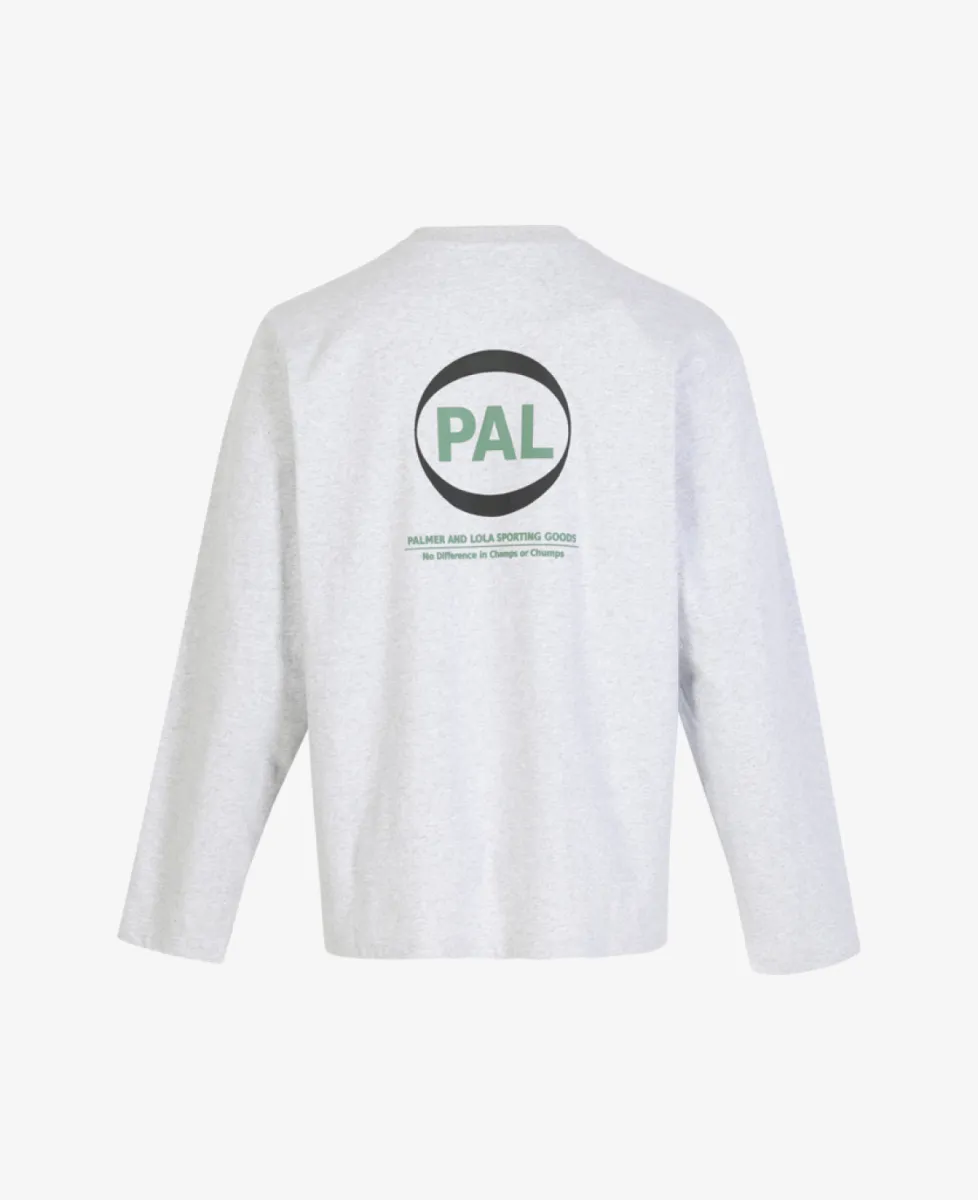 PAL Sporting Goods Longsleeve - Light Gray Marl 3 PAL Sporting Goods PAL Sporting Goods Longsleeve - Light Gray Marl