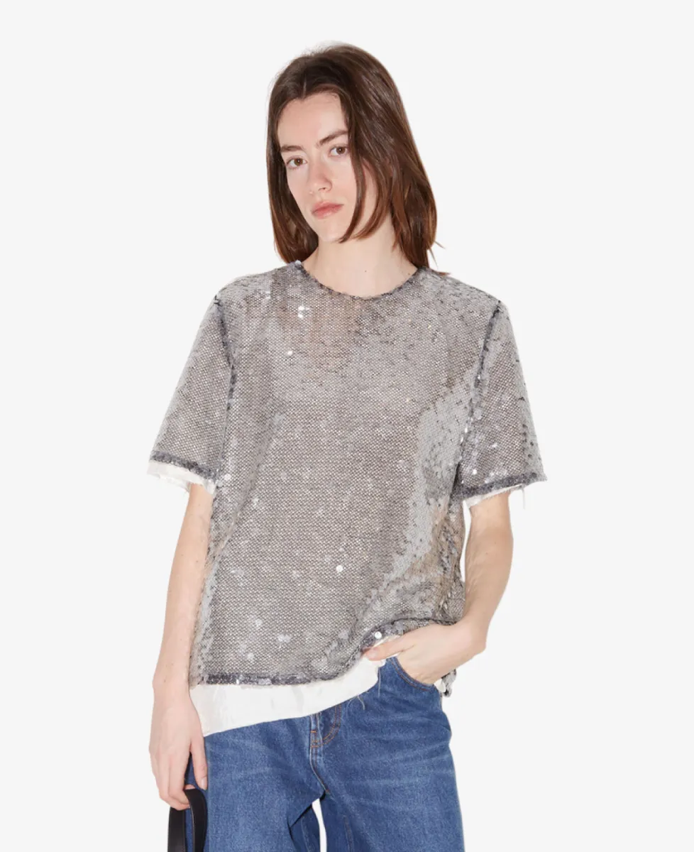 Roseanna Top - SILVER 4 Roseanna Roseanna Top - SILVER