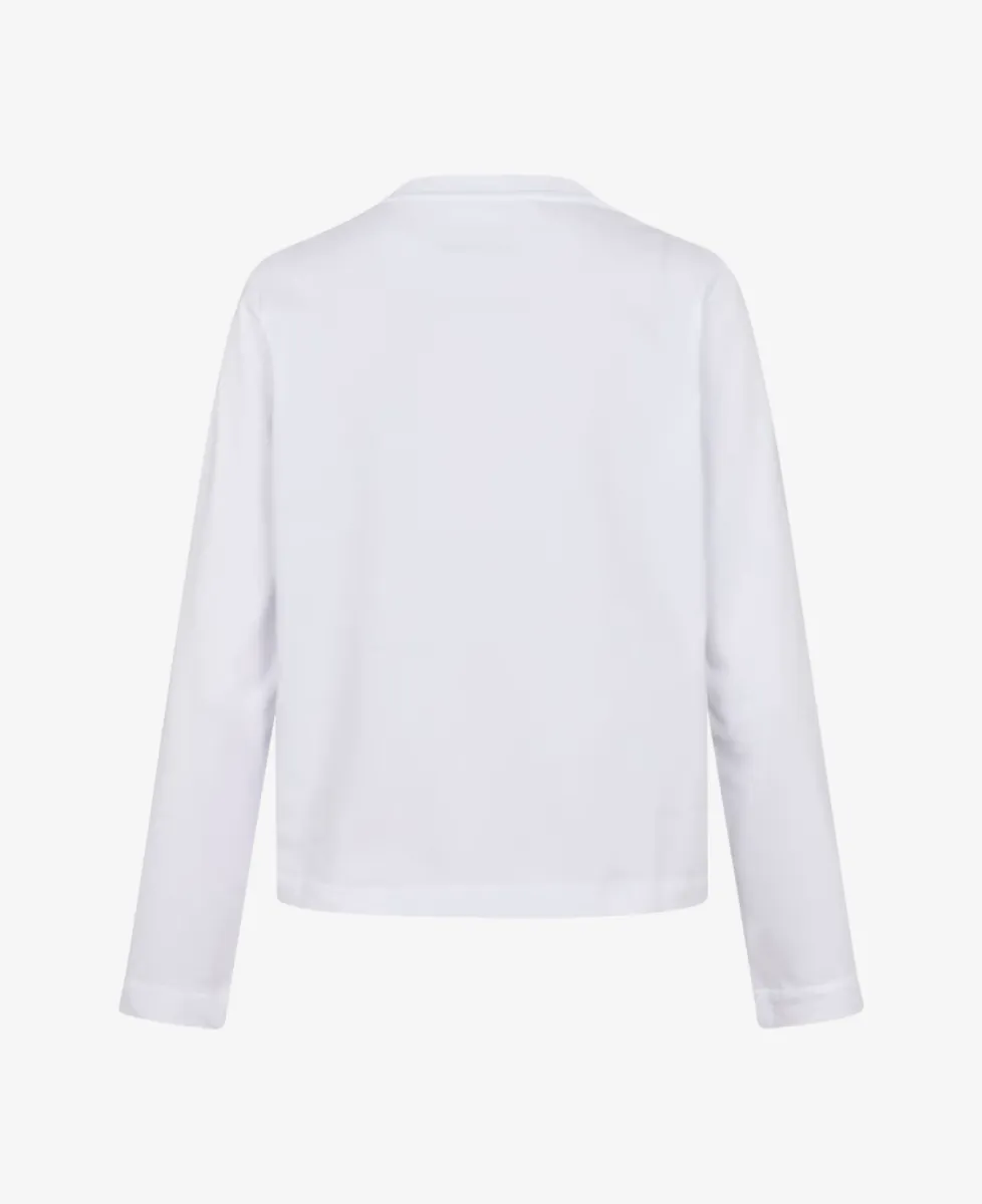 Samsoe Samsoe Tshirt lm - Wit 7 Samsoe Samsoe Samsoe Samsoe Tshirt lm - Wit