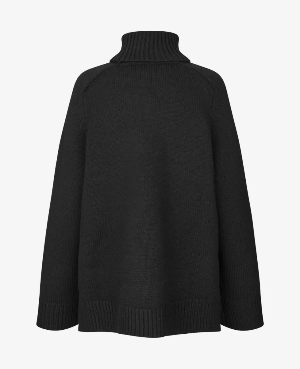 Samsoe Samsoe Trui - Black 2 Samsoe Samsoe Samsoe Samsoe Trui - Black