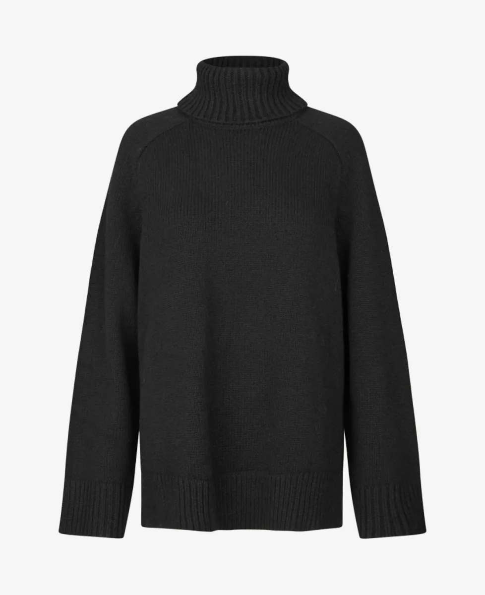 Samsoe Samsoe Trui - Black 1 Samsoe Samsoe Samsoe Samsoe Trui - Black