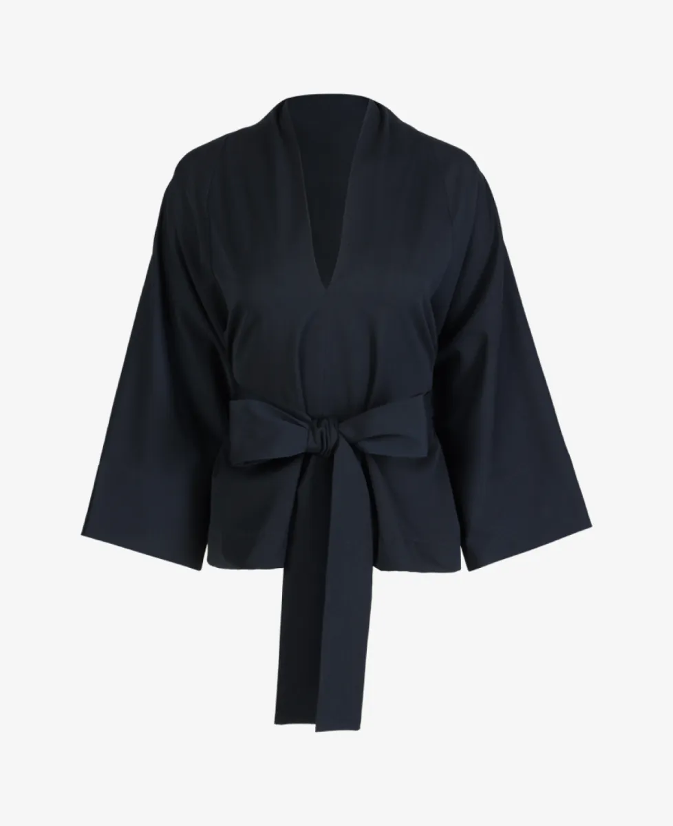 Sea me happy Blouse - 453 midnight blue 1 Sea me happy Sea me happy Blouse - 453 midnight blue
