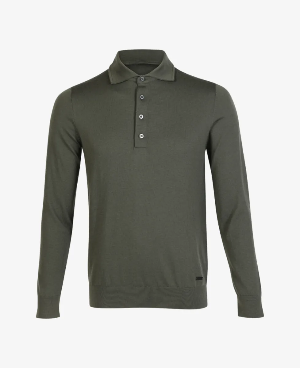 Seven Dials Polo Longsleeve - 3018 1 Seven Dials Seven Dials Polo Longsleeve - 3018