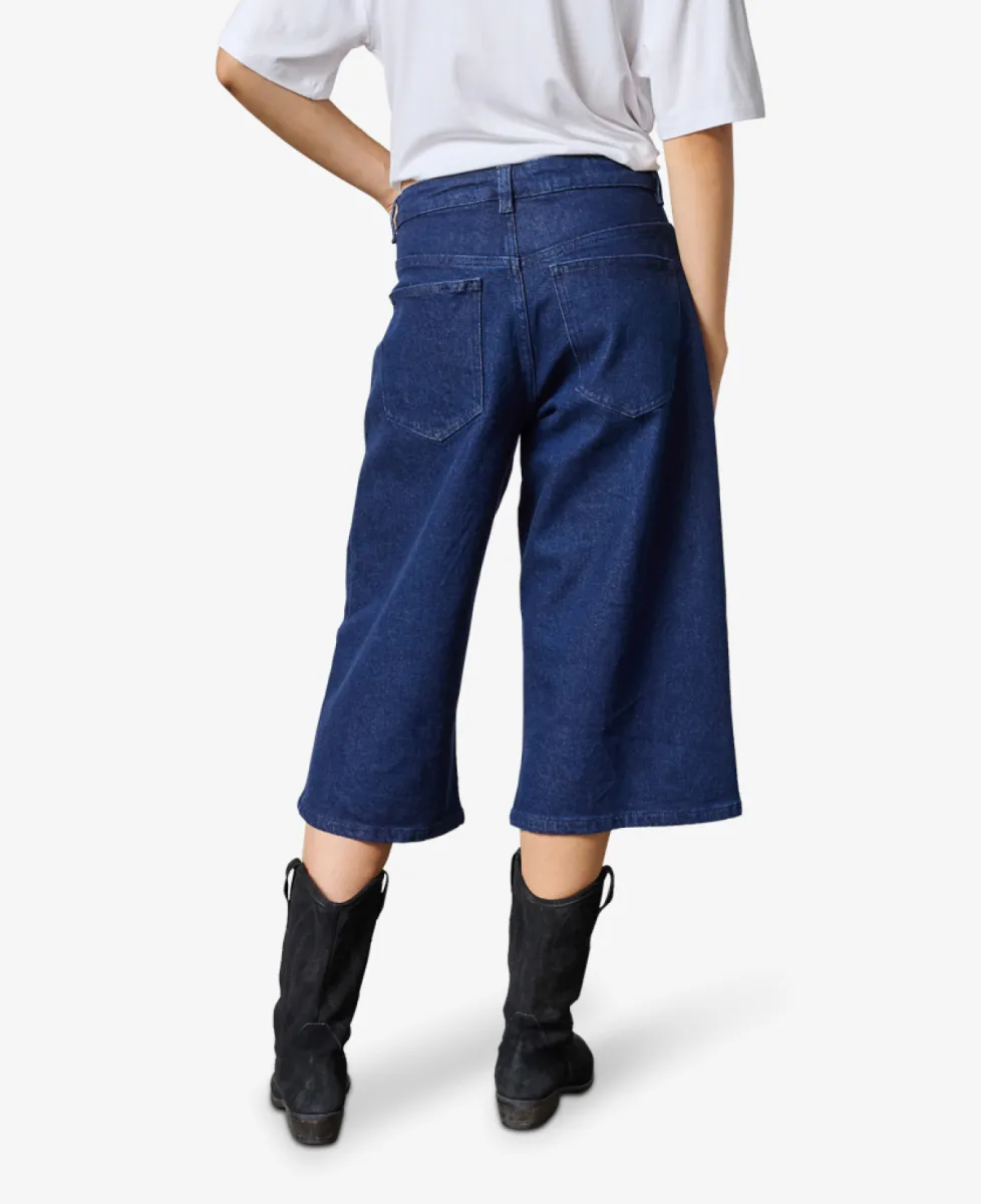 Sisters Point Denim bermuda y - Unwashed blue 4 Sisters Point Sisters Point Denim bermuda y - Unwashed blue