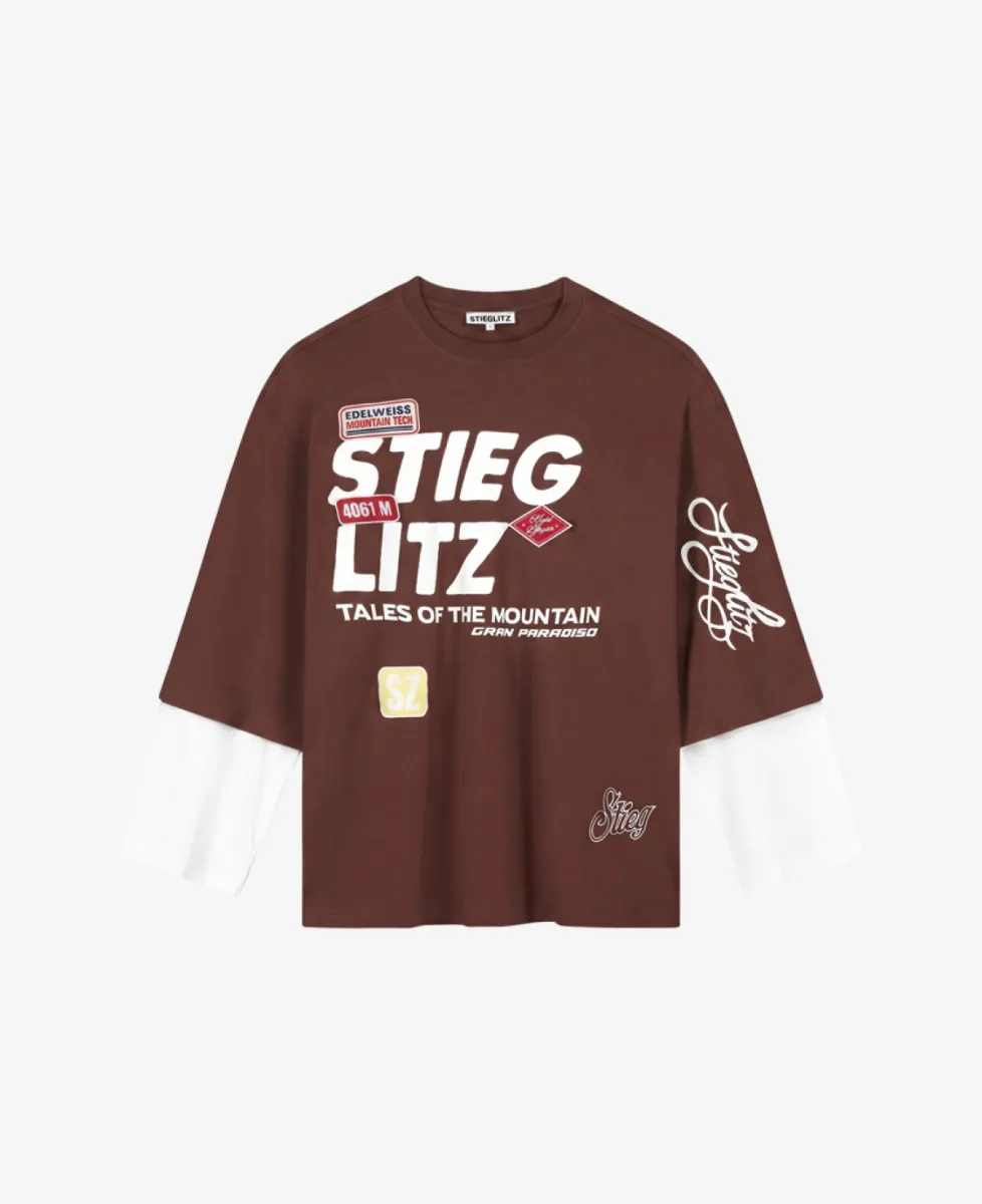 Stieglitz Tshirt km - Brown 1 Stieglitz Stieglitz Tshirt km - Brown