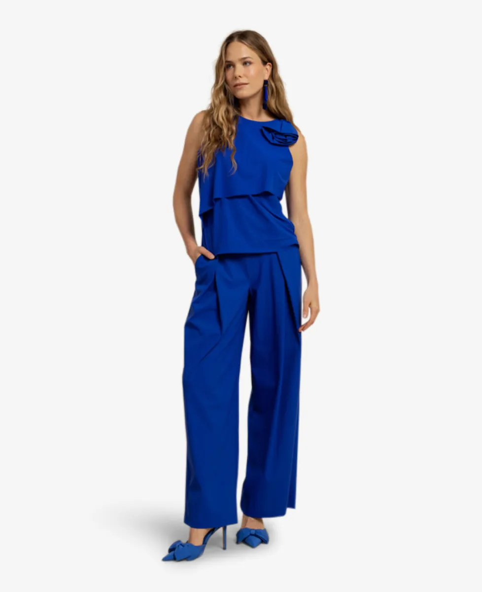 Studio Anneloes Shirt ml - 7301 electric blue 2 Studio Anneloes Studio Anneloes Shirt ml - 7301 electric blue